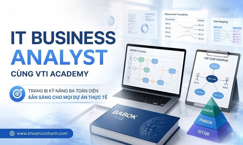Khóa Học IT Business Analyst cùng VTI Academy
