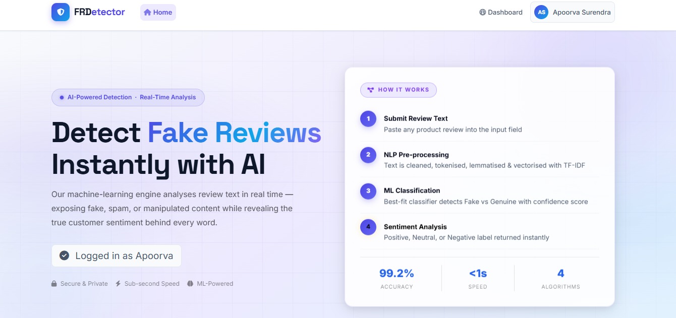 Fake Review Detection