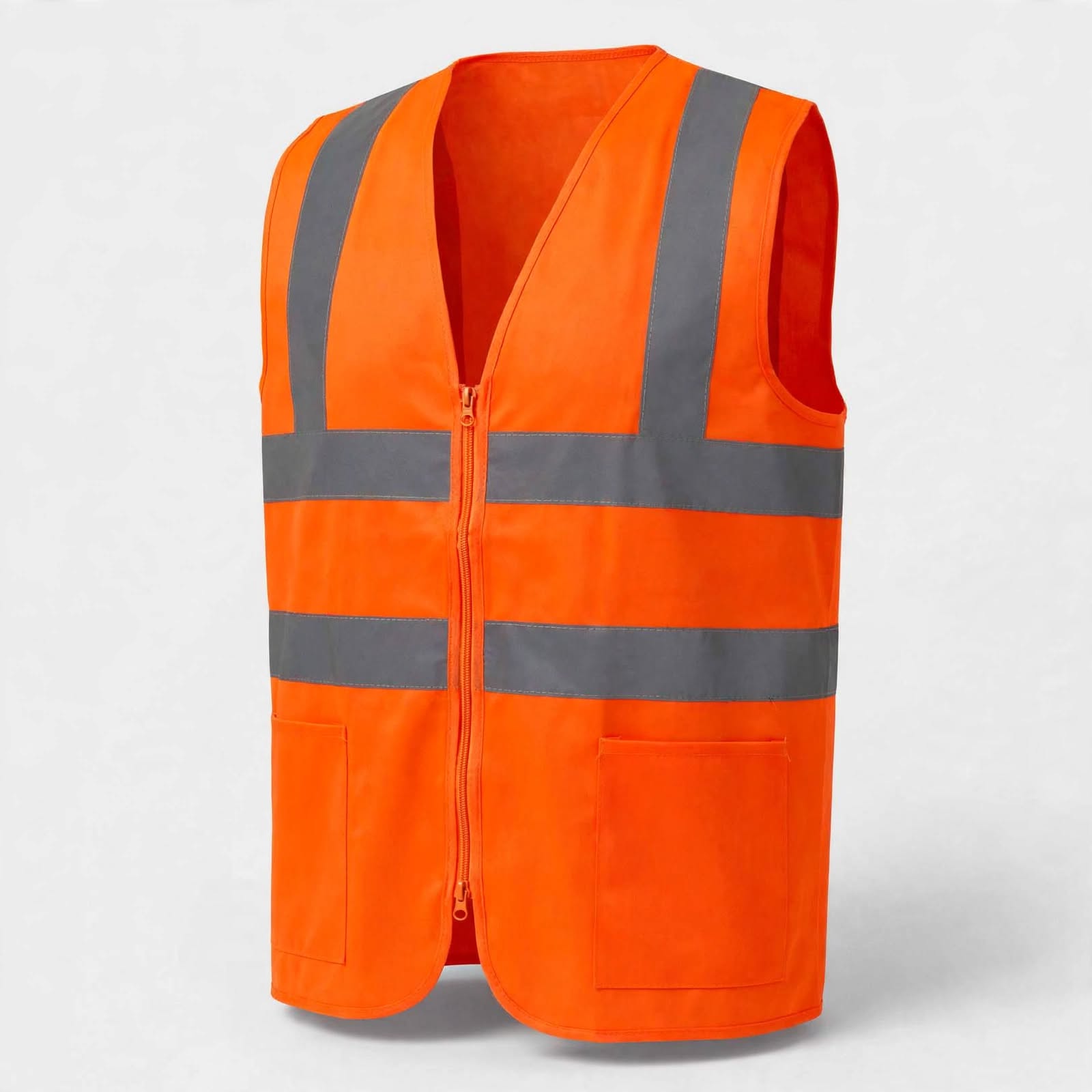 Orange Safety Reflective Vest 3