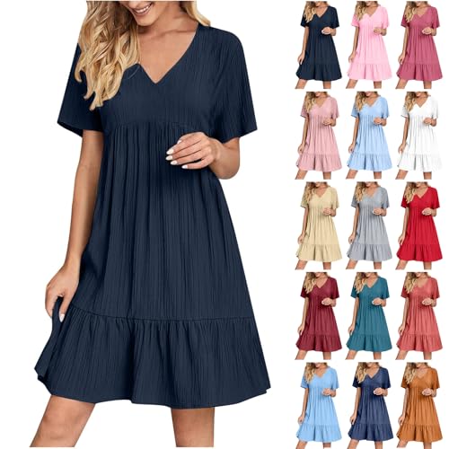 Ruffled Bikini Set Paired with Flowy Midi Skirt