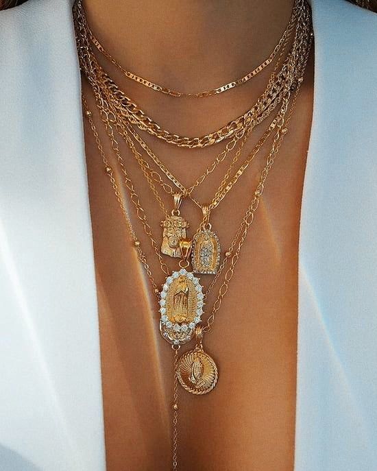 Layered Gold Jewelry for That Effortless Shine