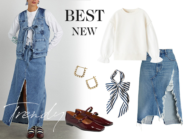 Effortless Layers: Chambray Shirt Tied Over Bermuda Shorts