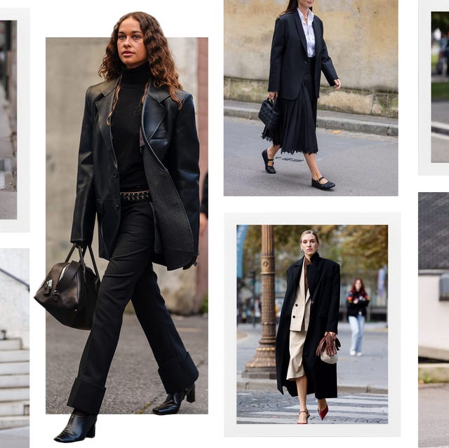 Chic Layering with Blazer and Bootcut Denim