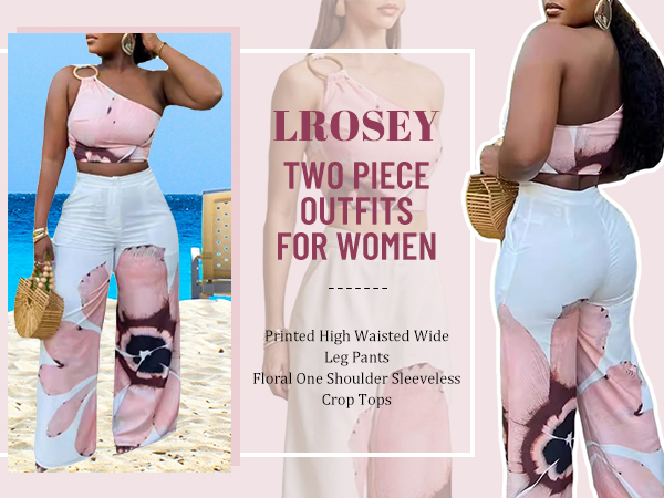 Tropical Escape: Floral Wide Leg Pants and Breezy Blouses