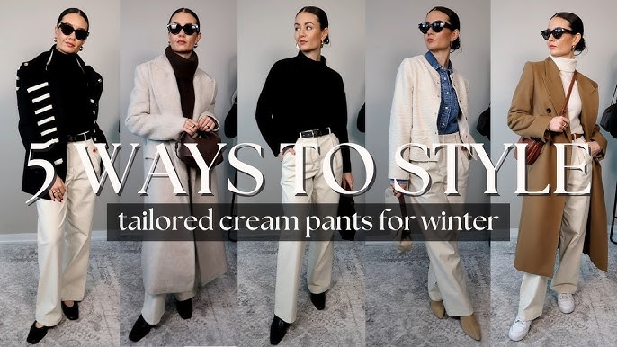 Classic Elegance with Tailored Trousers