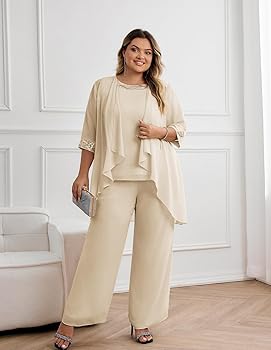 Polished Evening Glam with Satin Trousers