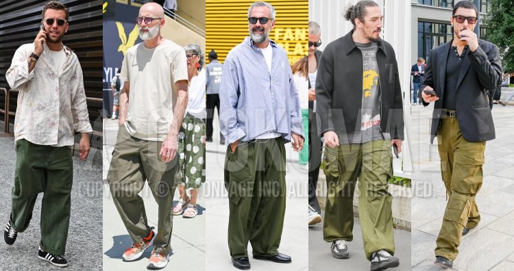 Minimalist Chic: Crisp White Shirt and Tailored Cargo