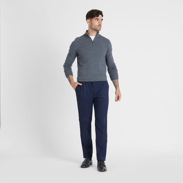 Warm Wool Trousers with Casual Button-Up Shirts