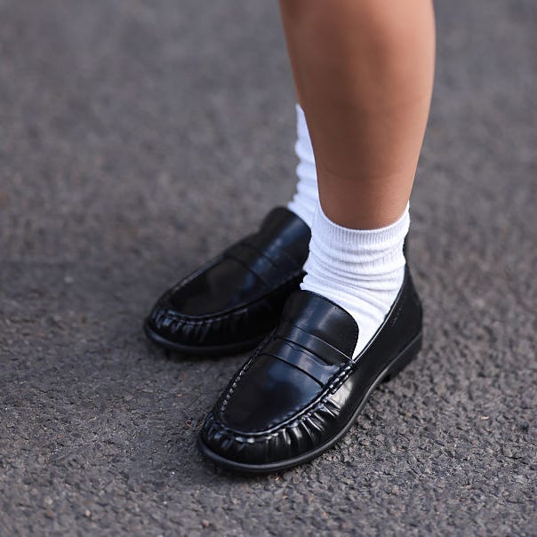 Leather Loafers and Wool Socks for Classic Grandpa Vibes