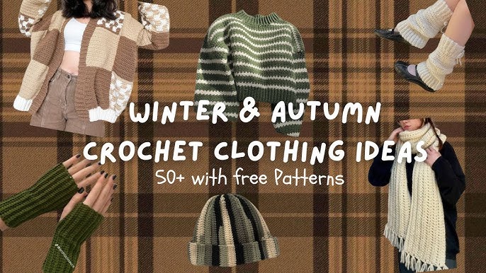 Layered Crochet Pieces for Textured Autumn Looks