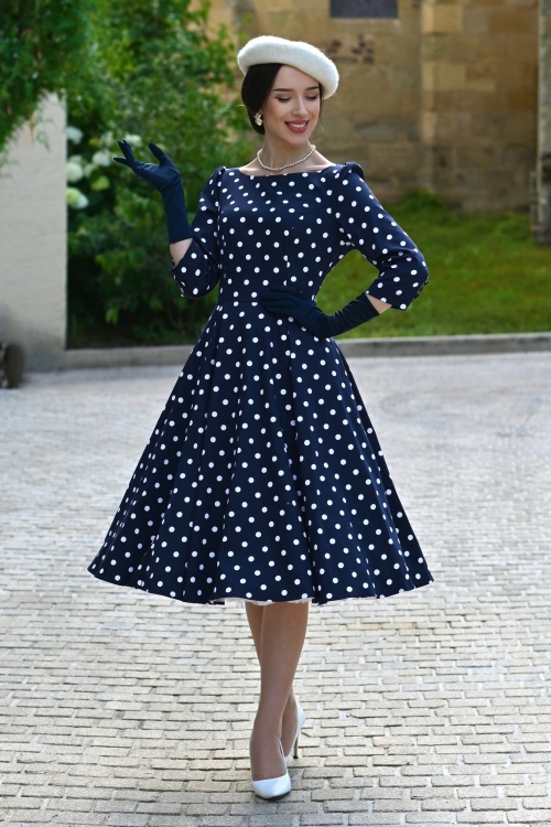 Vintage Vibes with Polka Dots and Retro Sunglasses