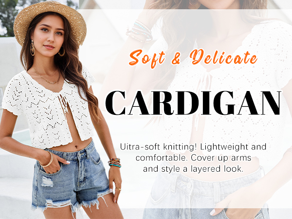 Layered Cool with Lightweight Cardigans