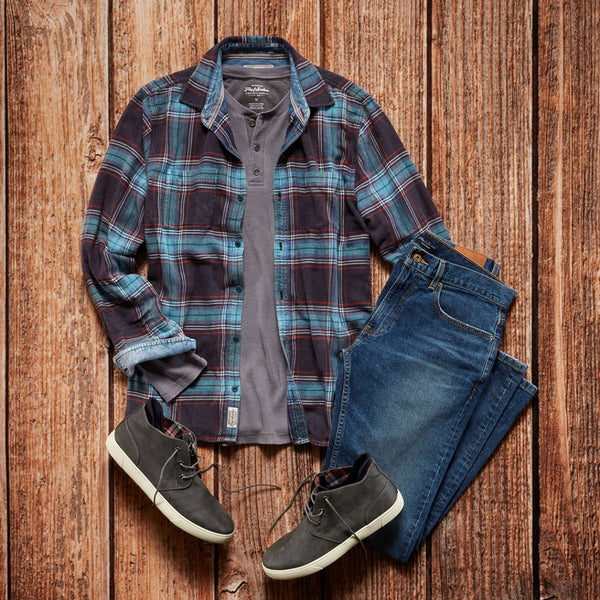 Laid-Back Layers with Plaid Shirts