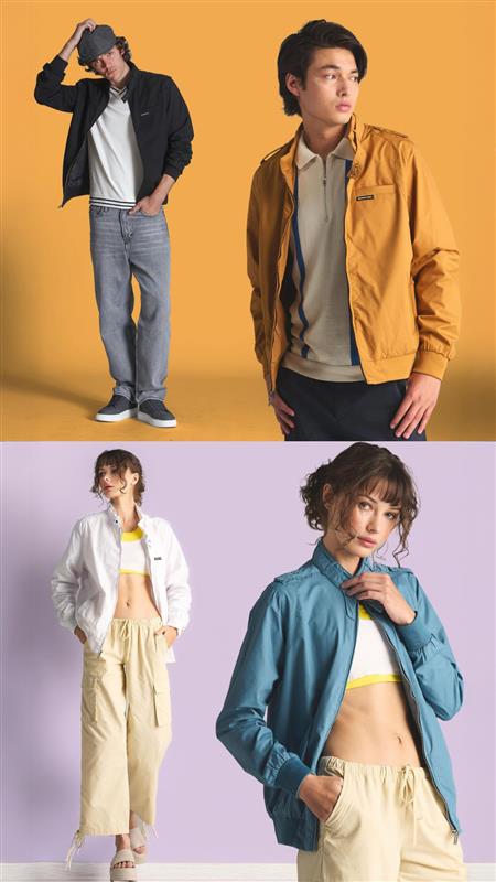 Bold Color Blocking with Bright Yellow Coat and Blue Jeans