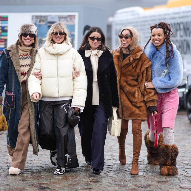 Bold Color Blocking with Bright Scarves and Coats