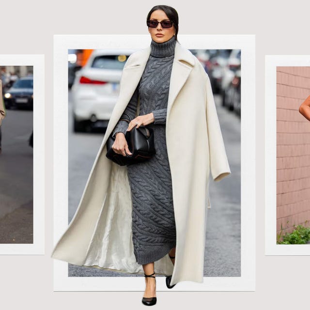 Cable Knit Sweater Dresses with Wool Tights