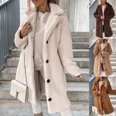 Cozy Layers with an Oversized Teddy Coat