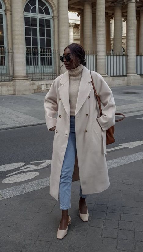 Sophisticated Neutrals: Beige Trench Coat Elegance