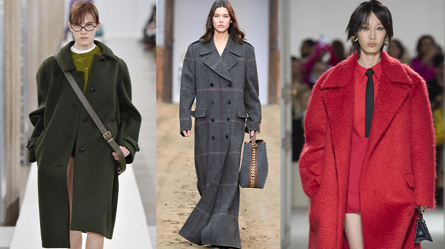 Cozy Cashmere Layers Beneath a Tailored Trench
