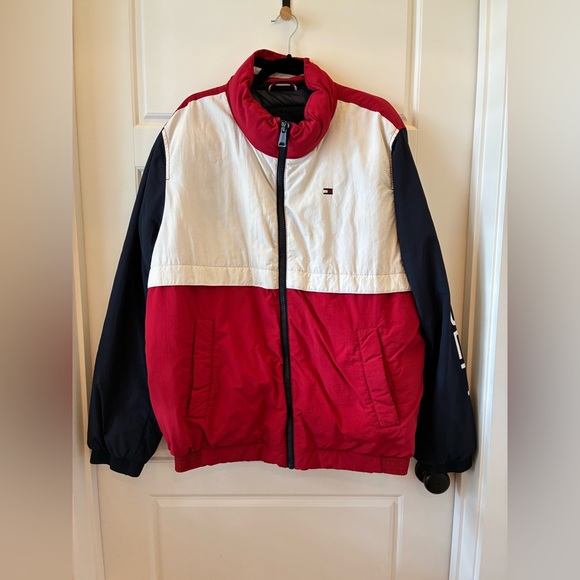 Sport to Street: Hoodie Under a Color-Blocked Puffer