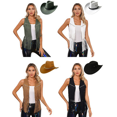 Festival Ready Looks with Fringe Vests and Wide-Brim Hats