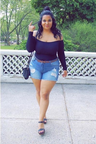Summer Ready: High-Waisted Shorts and Chunky Sneakers