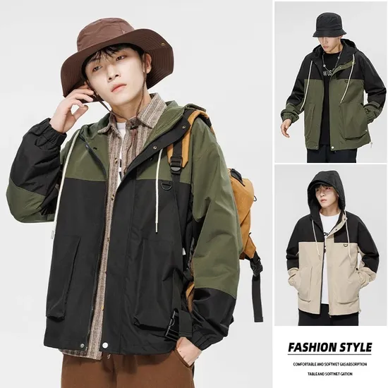 Athleisure Glam: Color-Blocked Joggers with Performance Jacket