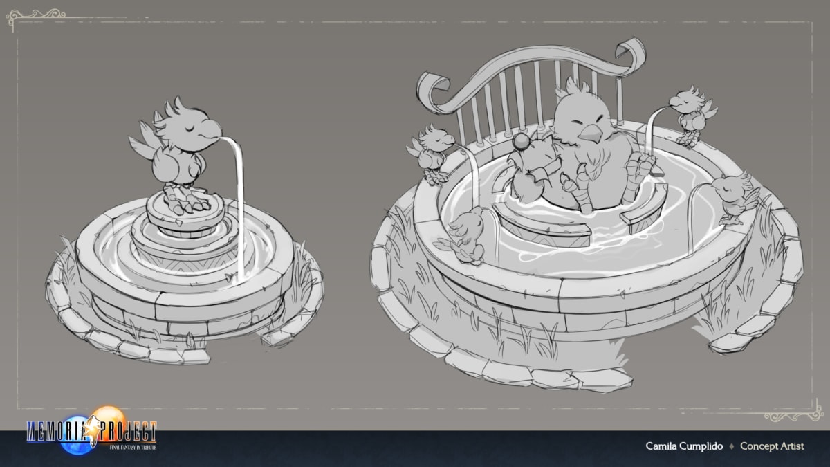 Final Fantasy IX Memoria Project Fountain