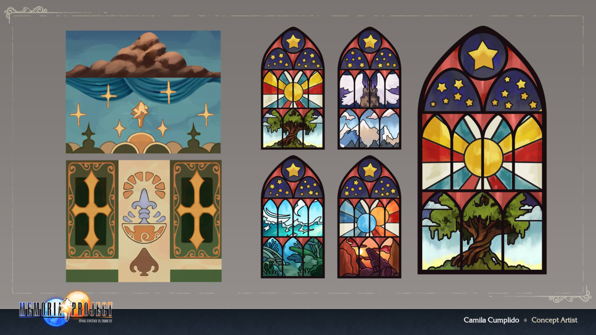 Final Fantasy IX Memoria Project Tower Textures