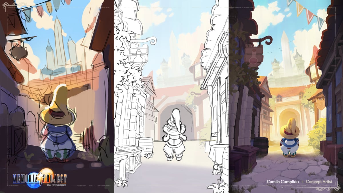 Final Fantasy IX Memoria Project Illustration