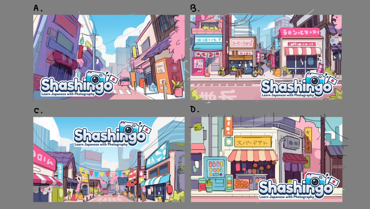 Shashingo Key Art Explorations
