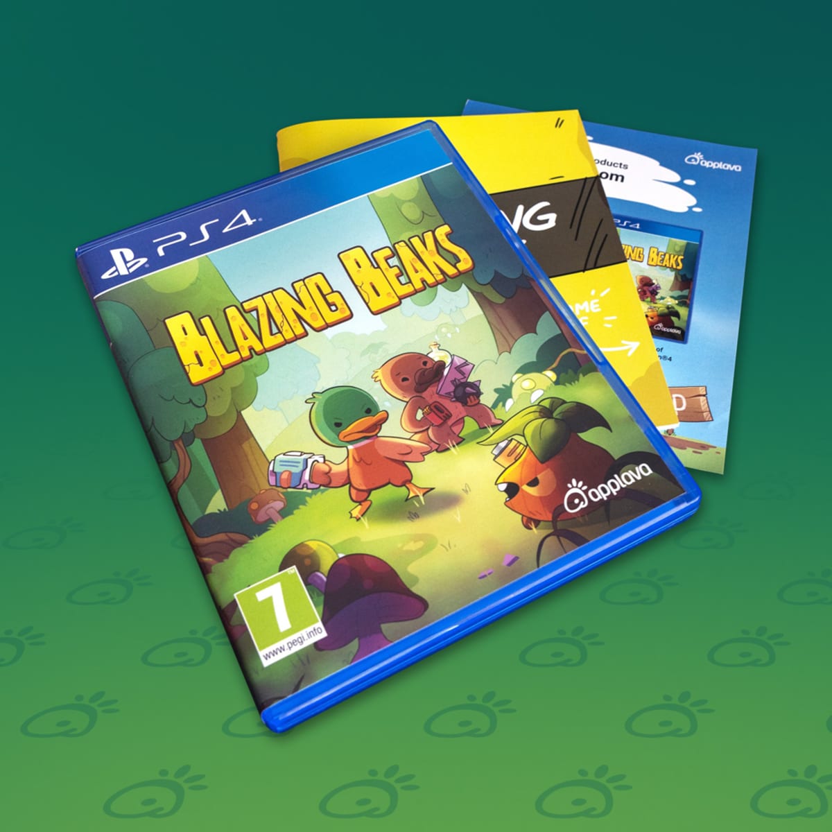 Blazing Beaks PS4 Box 