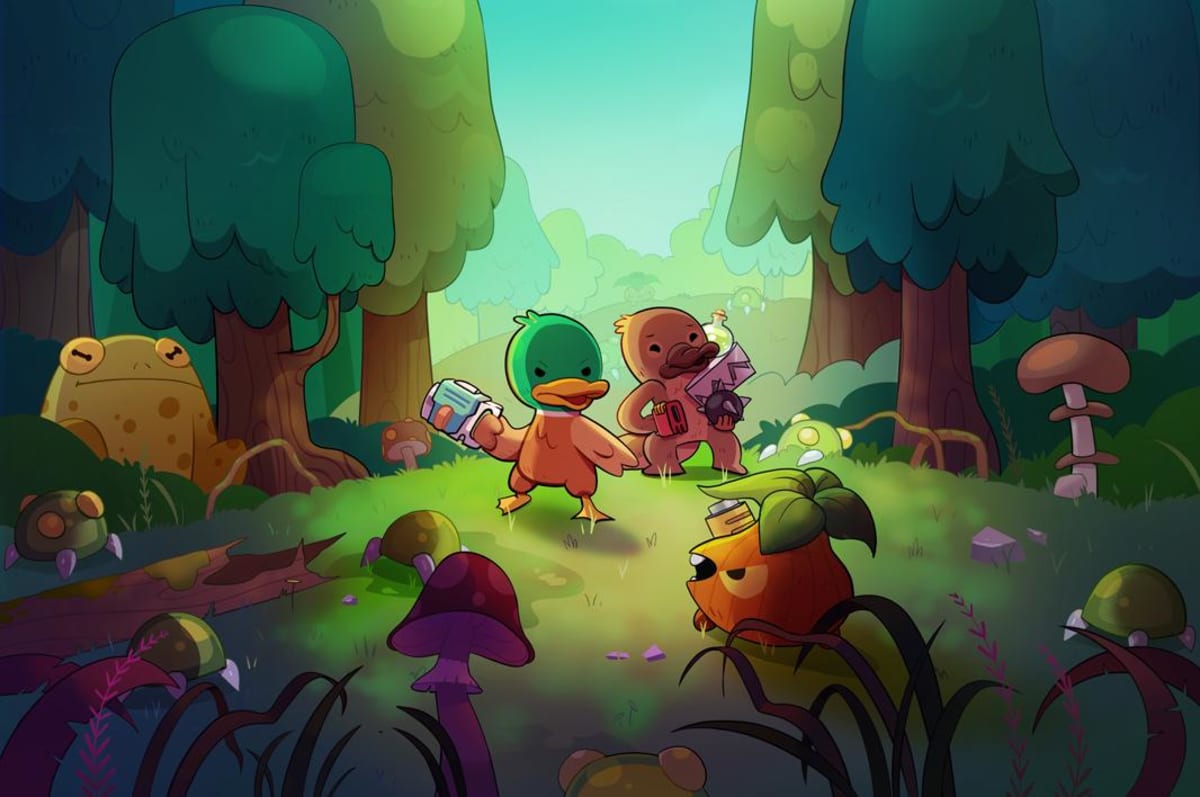 Blazing Beaks Key Art