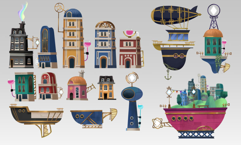 Airships Assets