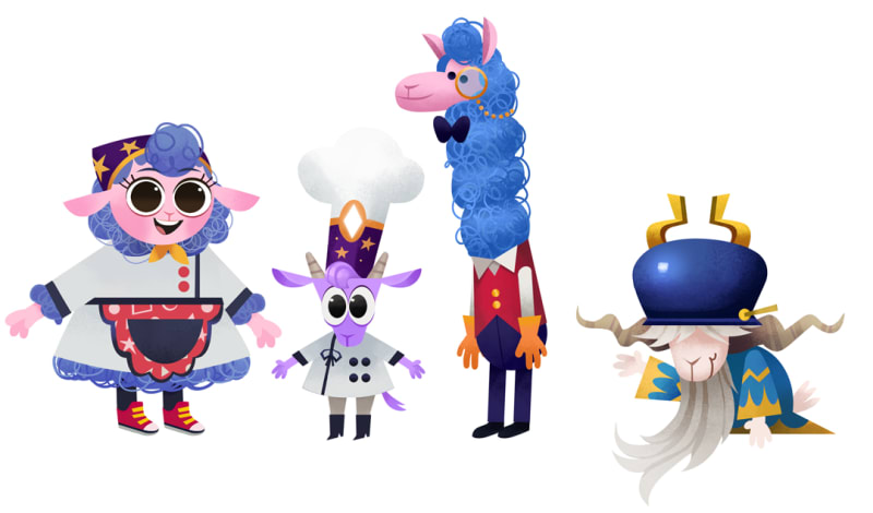 Fantastic FoodTruck Character Design