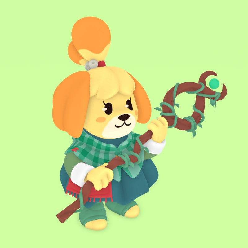 Isabelle Animal Crossing D&D