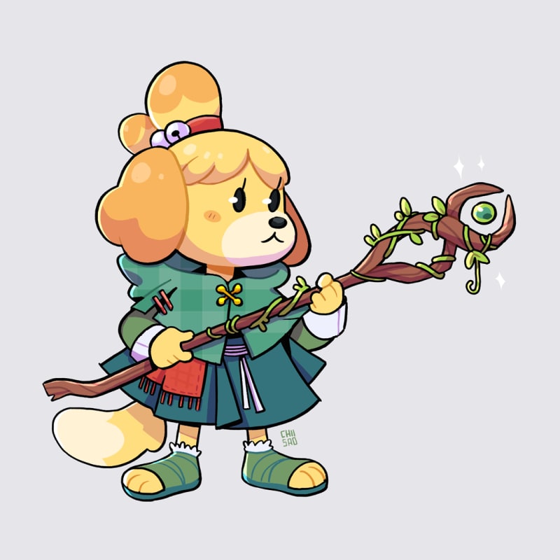 Isabelle Animal Crossing D&D