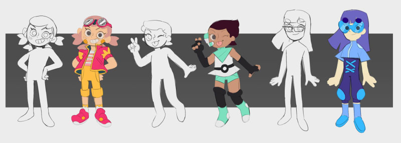 IRL Squad Character Design