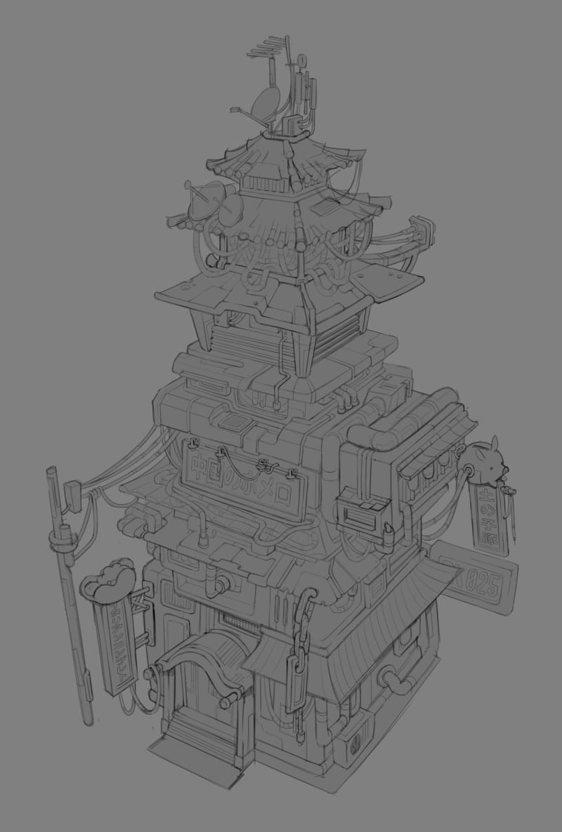Building Concept Art 