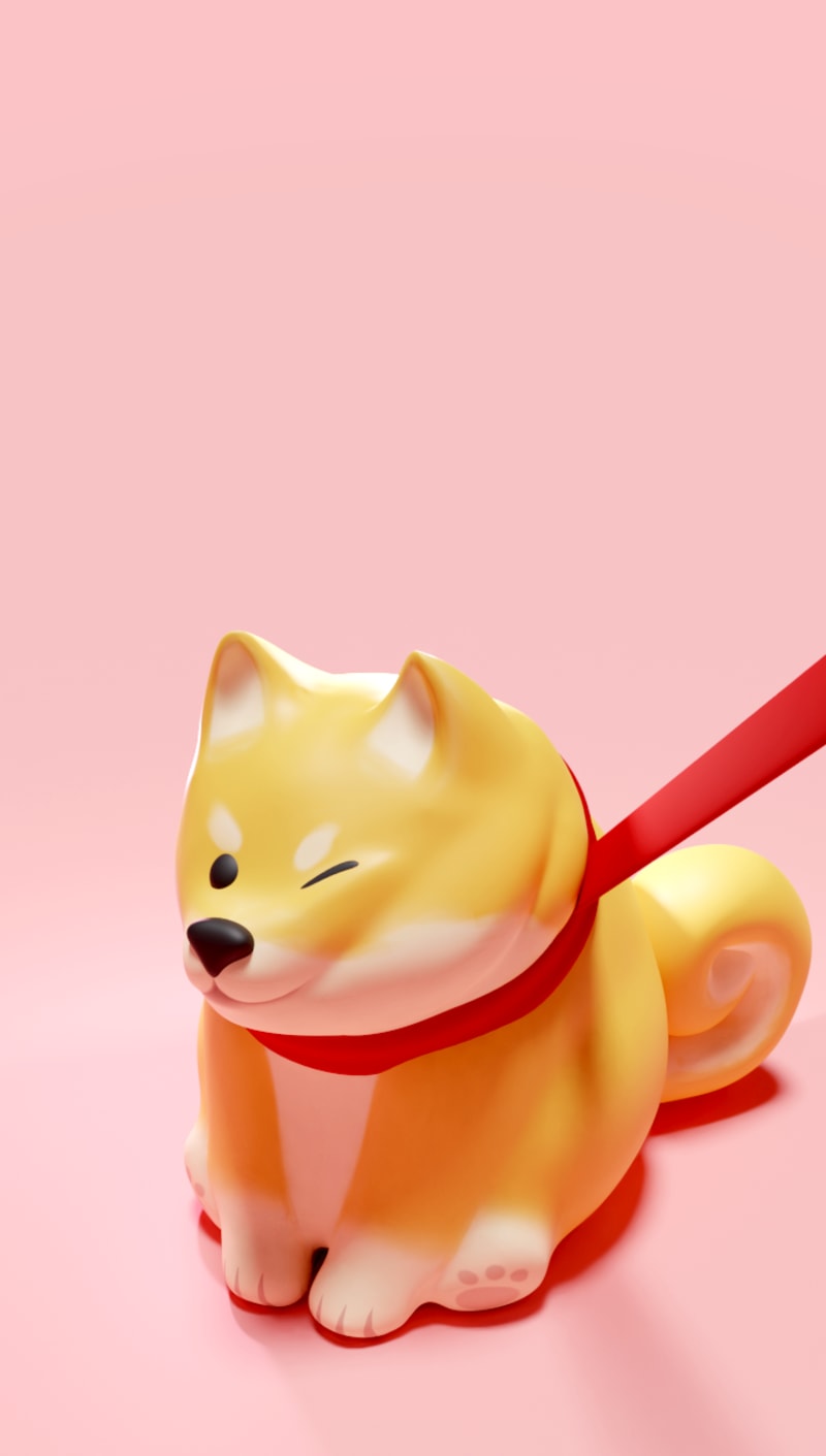 Chonky 3D Dog