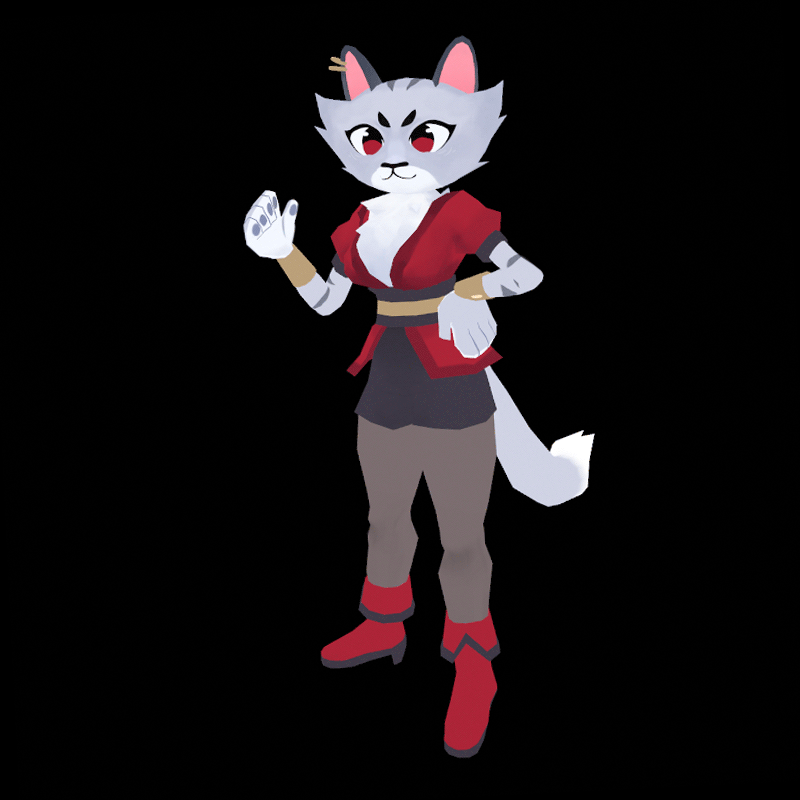 Cat 3D Lowpoly 