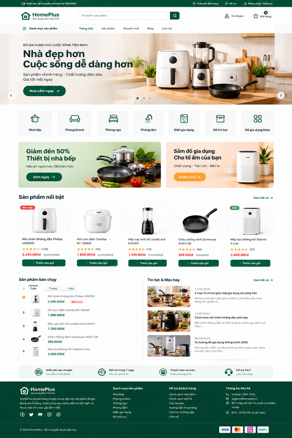 Cửa Hàng Thiết Bị Gia Dụng