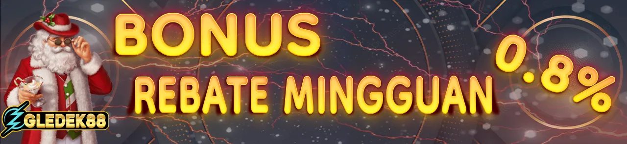 Bonus Rebate Mingguan 0.8%