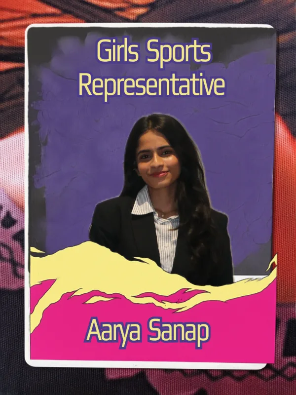 Aarya Sanap - Girls Sports Representative