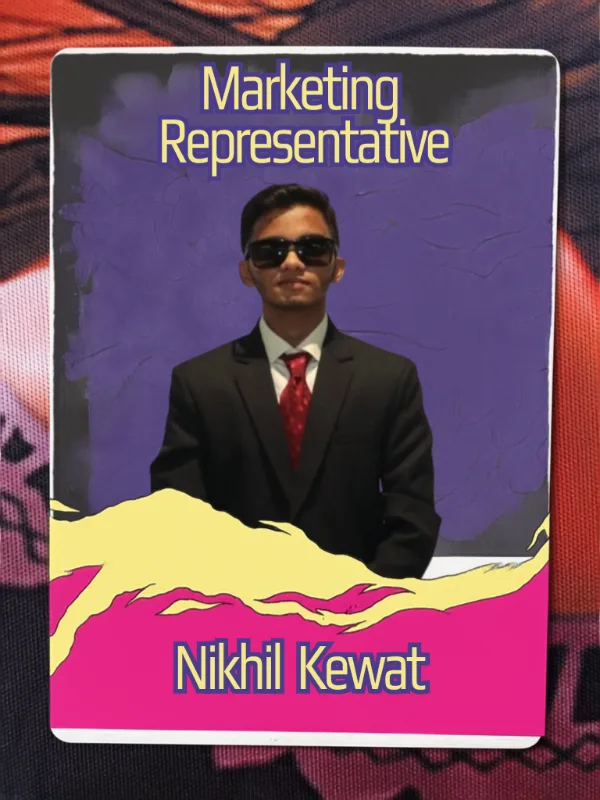Nikhil Kewat - Marketing Representative
