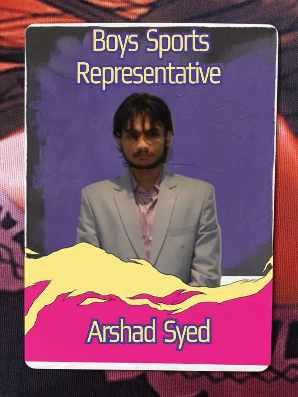 Arshad Syed - Boys Sports Representative