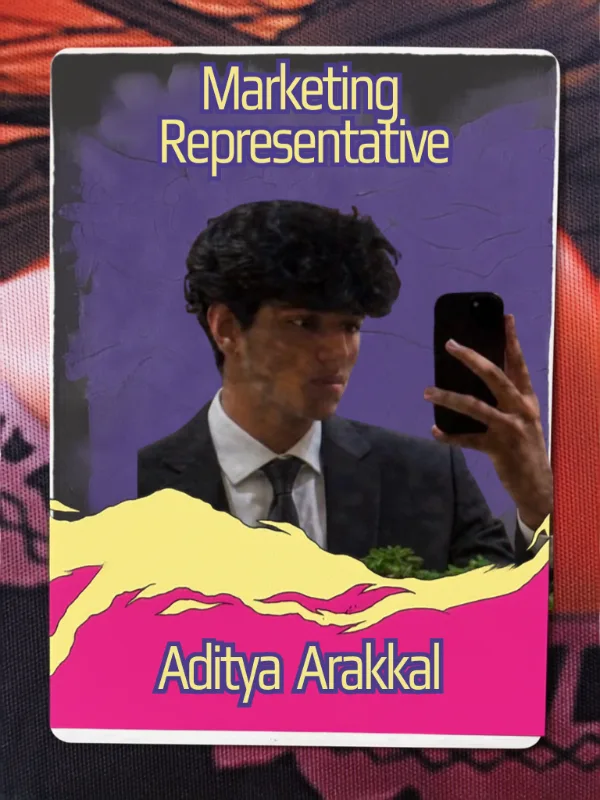 Aditya Arakkal - Marketing Representative