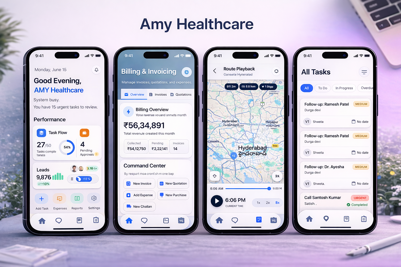 AmyHealth — Employee App