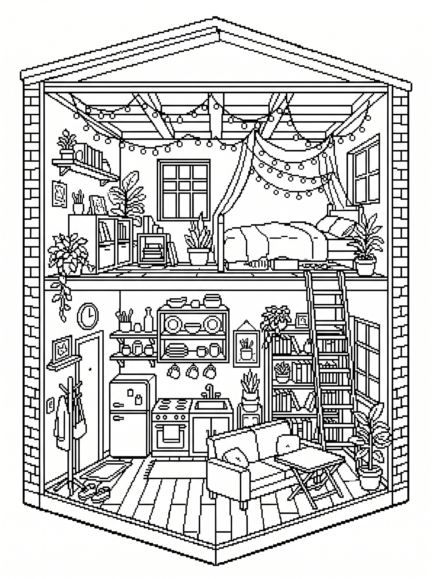 Coloring Page BW 3