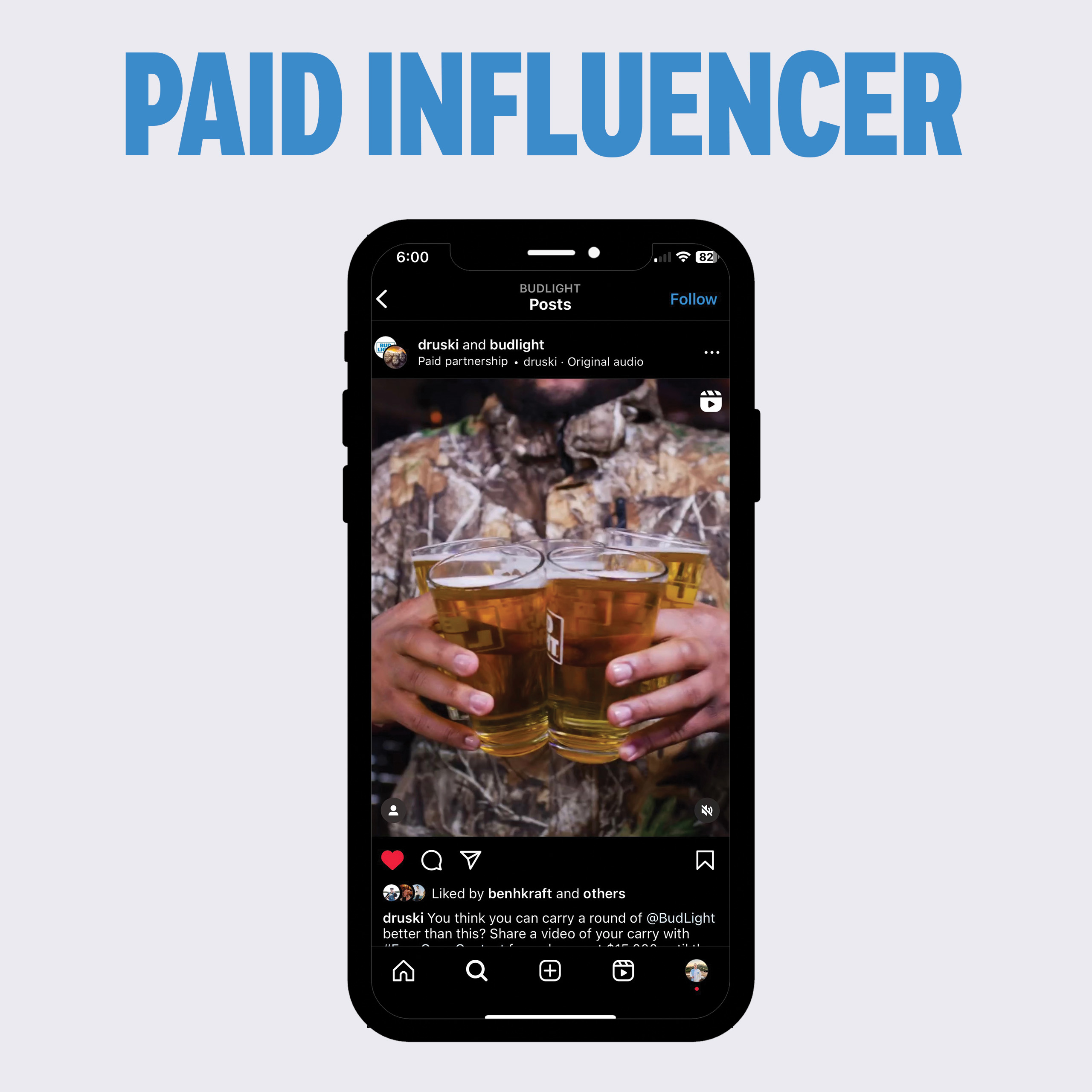 Paid Influencer